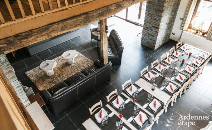 Maison de vacances � Houffalize pour 23 personnes en Ardenne