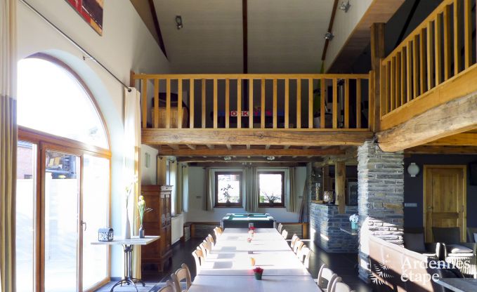 Maison de vacances � Houffalize pour 23 personnes en Ardenne