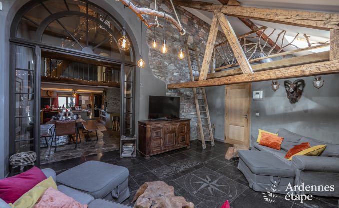 Maison de vacances � Houffalize pour 9 personnes en Ardenne