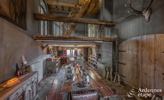 Maison de vacances � Houffalize pour 9 personnes en Ardenne