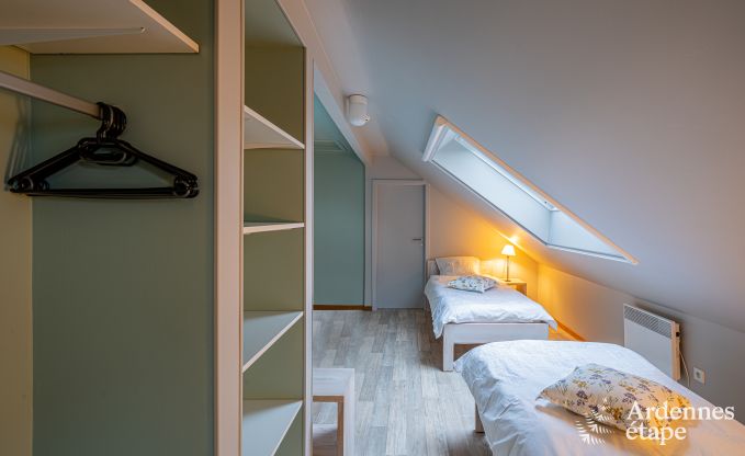 Villa de luxe  Houffalize : hbergement pour 22 personnes avec piscine, sauna et jardin en Ardenne