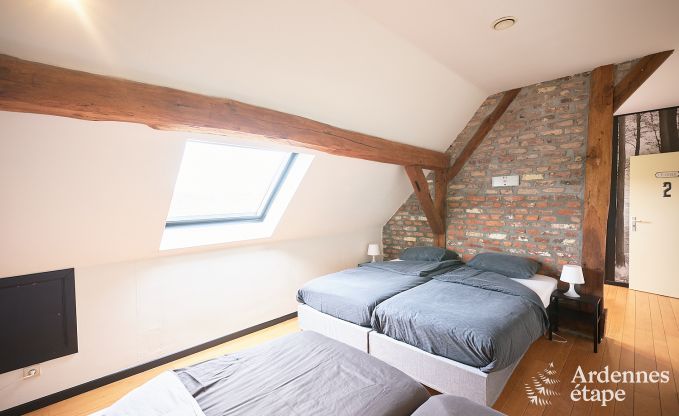 Maison de vacances � Houyet pour 30 personnes en Ardenne