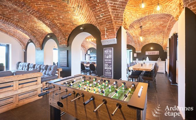 Maison de vacances � Houyet pour 30 personnes en Ardenne