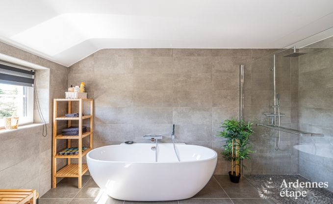 Maison de vacances pour 9 personnes  Wanlin avec 4 chambres et jardin cltur