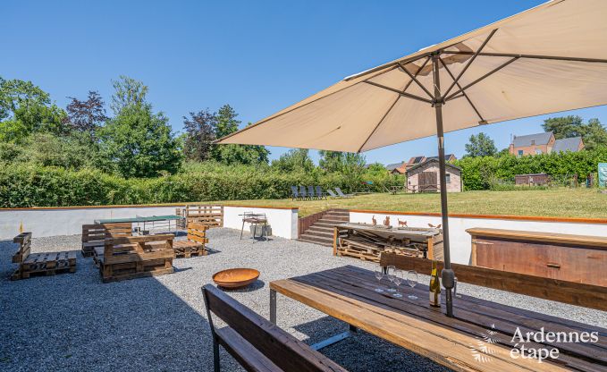 Maison de vacances pour 9 personnes  Wanlin avec 4 chambres et jardin cltur