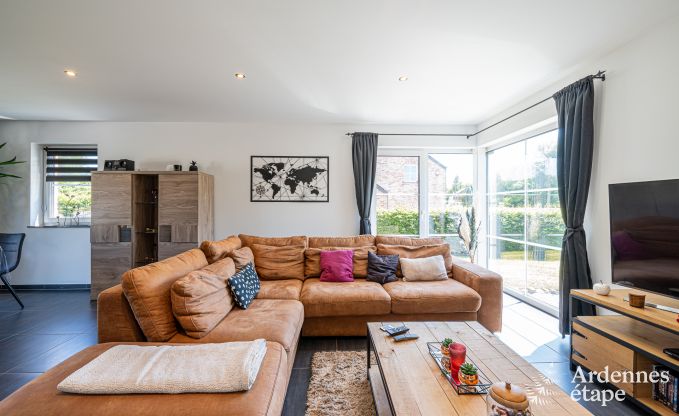 Maison de vacances pour 9 personnes  Wanlin avec 4 chambres et jardin cltur