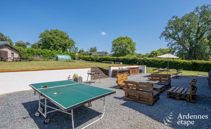 Maison de vacances pour 9 personnes  Wanlin avec 4 chambres et jardin cltur