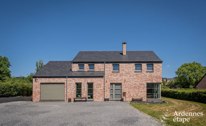 Maison de vacances pour 9 personnes  Wanlin avec 4 chambres et jardin cltur