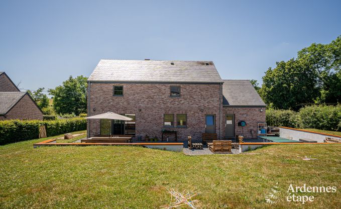 Maison de vacances pour 9 personnes  Wanlin avec 4 chambres et jardin cltur