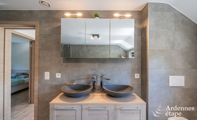 Maison de vacances pour 9 personnes  Wanlin avec 4 chambres et jardin cltur