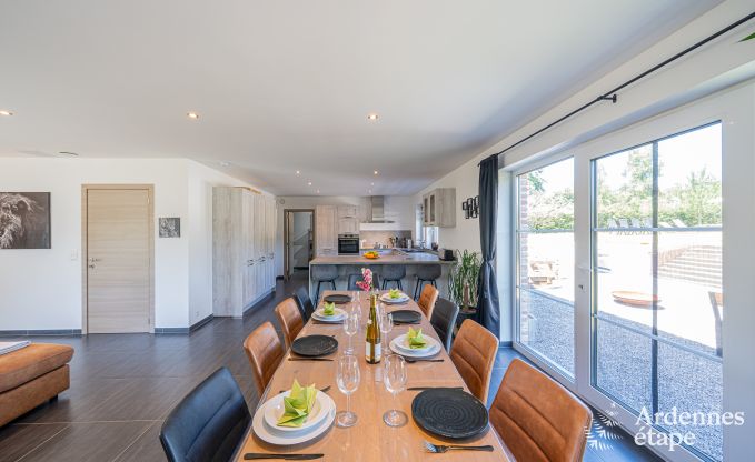 Maison de vacances pour 9 personnes  Wanlin avec 4 chambres et jardin cltur