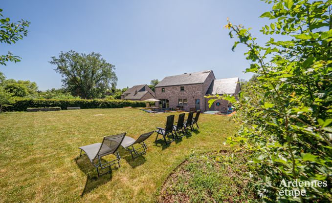 Maison de vacances pour 9 personnes  Wanlin avec 4 chambres et jardin cltur