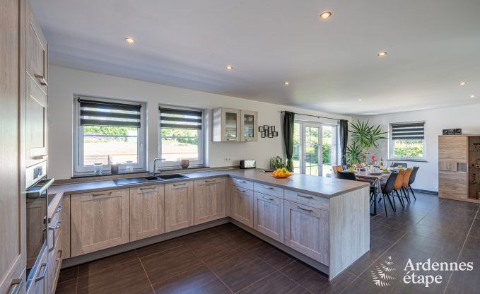 Maison de vacances pour 9 personnes  Wanlin avec 4 chambres et jardin cltur