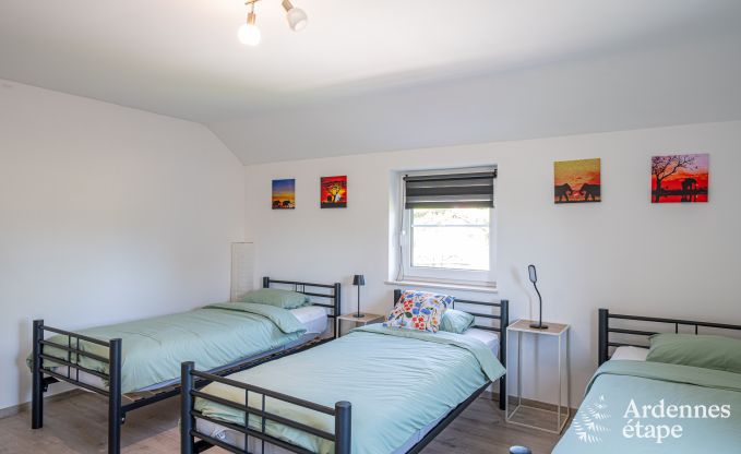 Maison de vacances pour 9 personnes  Wanlin avec 4 chambres et jardin cltur