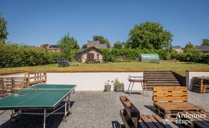 Maison de vacances pour 9 personnes  Wanlin avec 4 chambres et jardin cltur