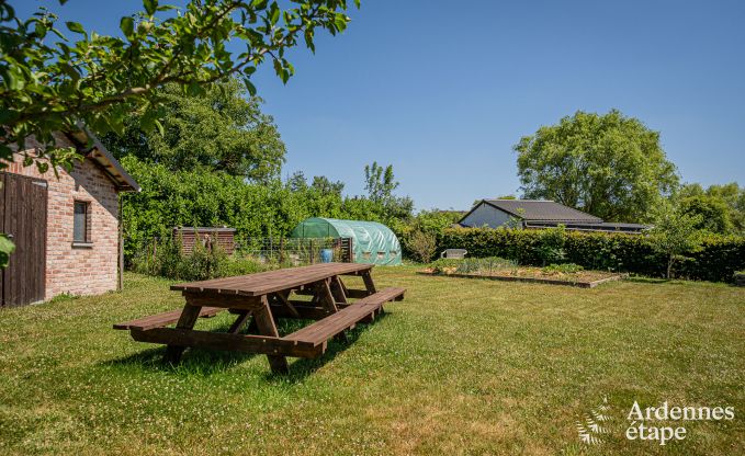 Maison de vacances pour 9 personnes  Wanlin avec 4 chambres et jardin cltur