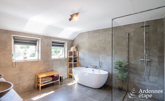 Maison de vacances pour 9 personnes  Wanlin avec 4 chambres et jardin cltur