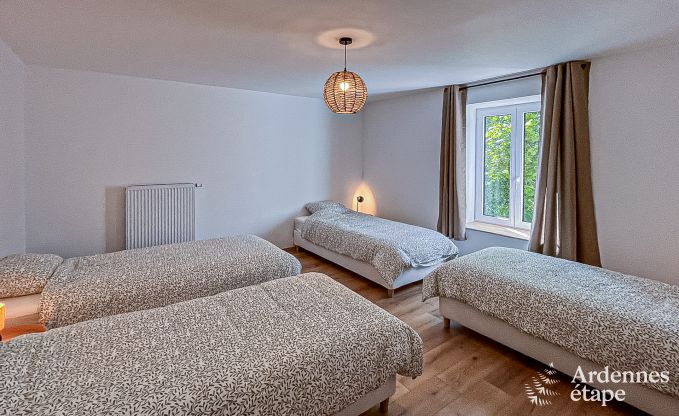 Grande maison de vacances pour 12 personnes avec 4 chambres, 3 salles de bains, jacuzzi, salle de jeux et jardin