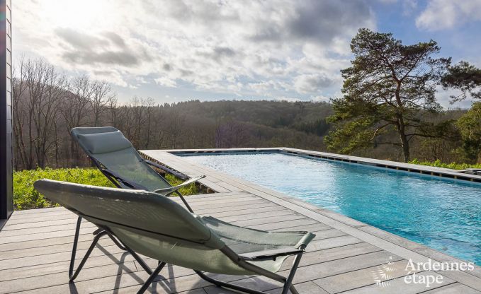 Maison de vacances isol�e avec piscine � Houyet, Ardenne