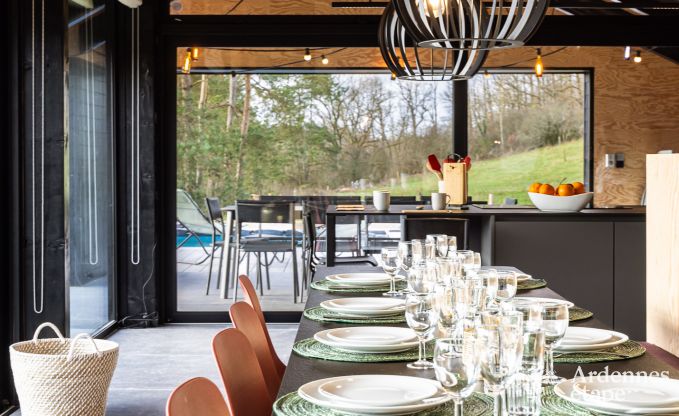 Maison de vacances isol�e avec piscine � Houyet, Ardenne
