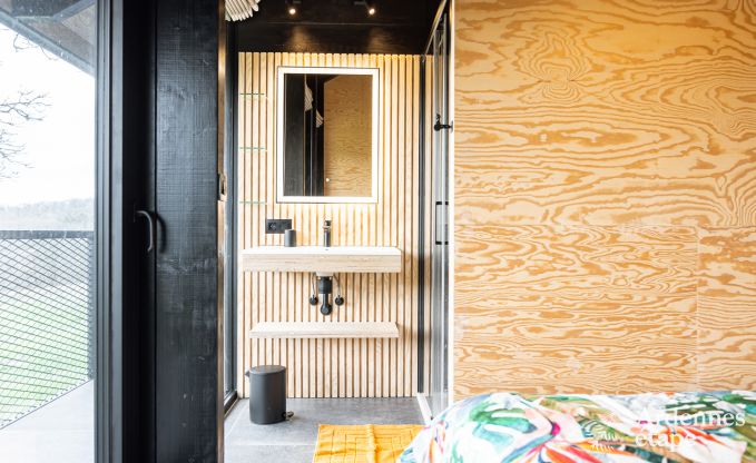 Maison de vacances isol�e avec piscine � Houyet, Ardenne