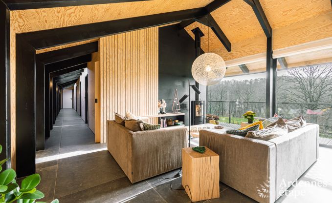 Maison de vacances isol�e avec piscine � Houyet, Ardenne