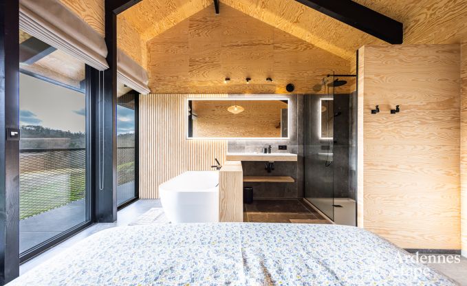 Maison de vacances isol�e avec piscine � Houyet, Ardenne