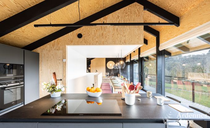 Maison de vacances isol�e avec piscine � Houyet, Ardenne