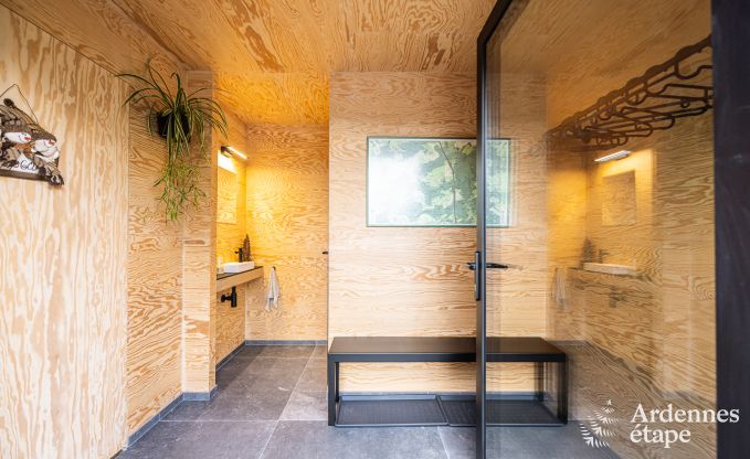 Maison de vacances isol�e avec piscine � Houyet, Ardenne