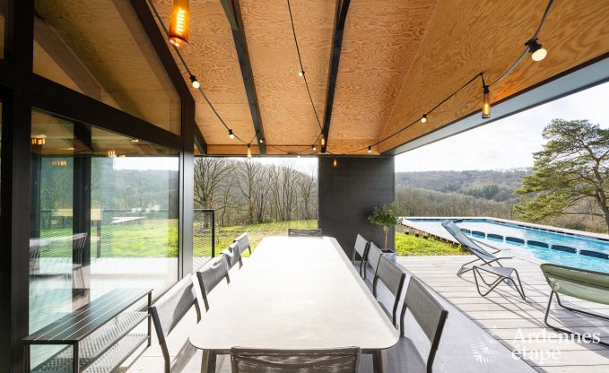 Maison de vacances isol�e avec piscine � Houyet, Ardenne