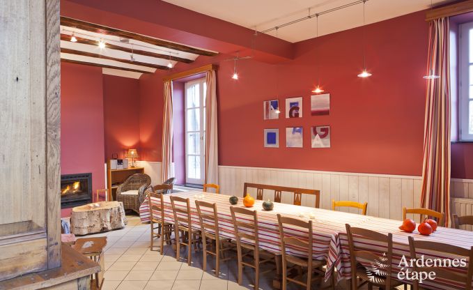 Maison de vacances � Huy pour 17 personnes en Ardenne