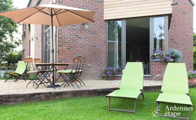 Maison de vacances avec grand jardin pour 4 personnes à louer à Huy