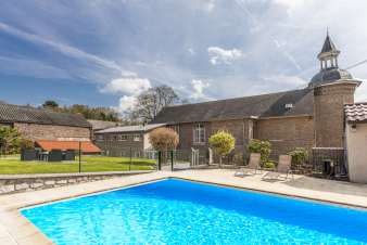 Maison de vacances à la ferme pour 11p. à Huy en Ardenne