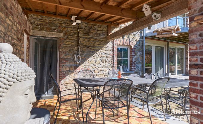 Maison de vacances de luxe � Jalhay pour 12 personnes avec jacuzzi, salle de jeux et jardin priv�