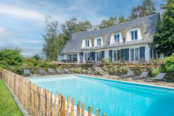 Villa de luxe pour 12 à Jalhay avec piscine, sauna, jardin, Hautes Fagnes