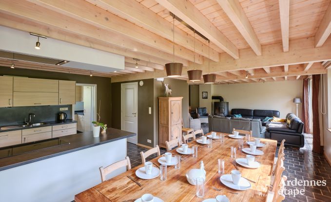 Maison de vacances  Jalhay pour 12 personnes en Ardenne