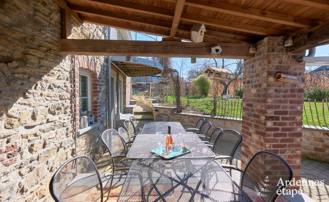 Maison de vacances de luxe  Jalhay pour 12 personnes avec jacuzzi, salle de jeux et jardin priv