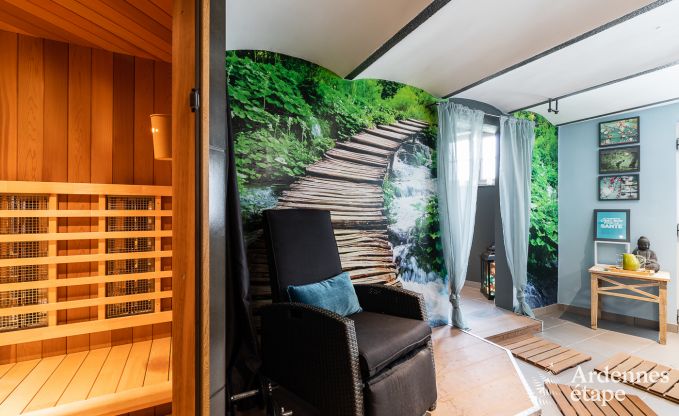 Maison de vacances de luxe  Jalhay pour 12 personnes avec jacuzzi, salle de jeux et jardin priv