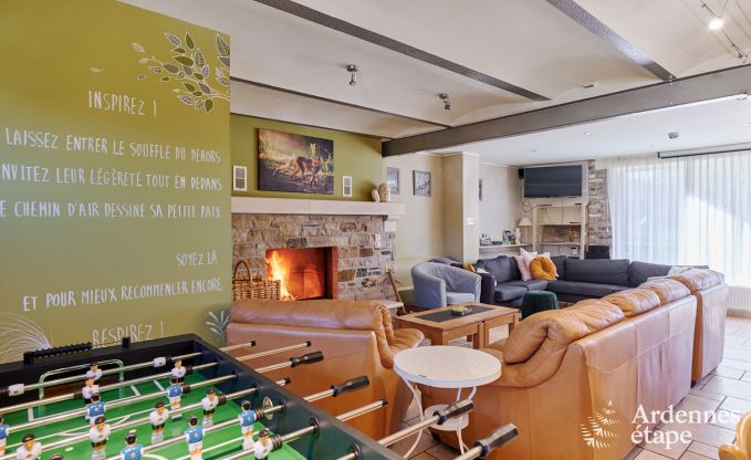 Maison de vacances de luxe  Jalhay pour 12 personnes avec jacuzzi, salle de jeux et jardin priv