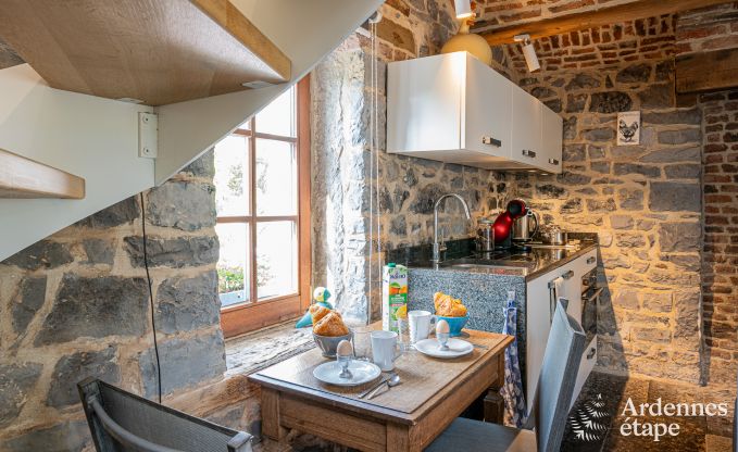 Maison de vacances confortable  Jambes pour 3 avec piscine