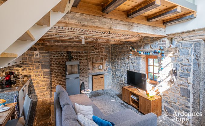 Maison de vacances confortable  Jambes pour 3 avec piscine