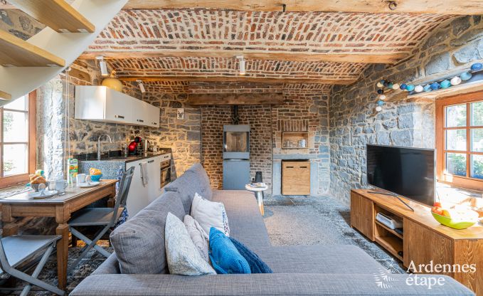 Maison de vacances confortable � Jambes pour 3 avec piscine