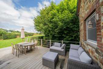 Maison de vacances à La Roche-En-Ardenne pour 8 avec sauna, jardin et barbecue