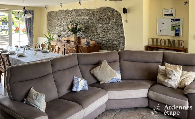 Maison de vacances � La Roche pour 10 personnes en Ardenne