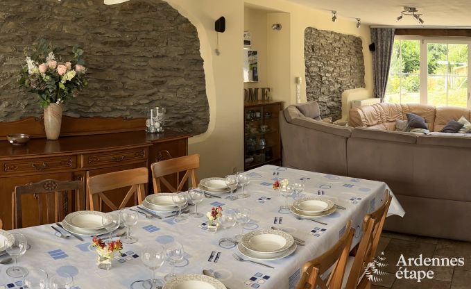 Maison de vacances � La Roche pour 10 personnes en Ardenne