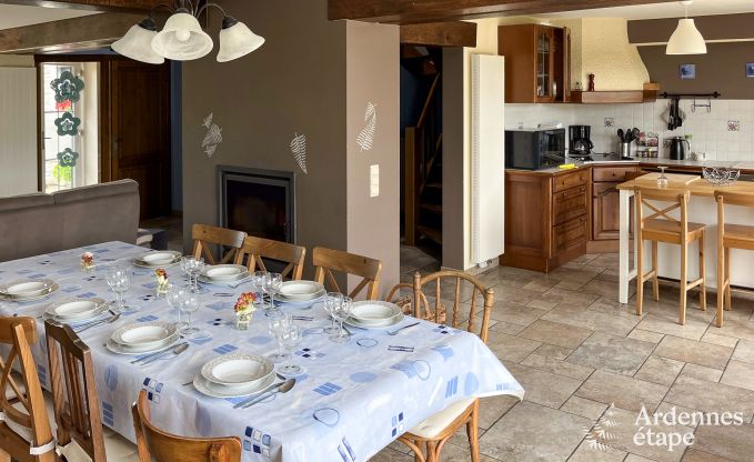 Maison de vacances � La Roche pour 20 personnes en Ardenne
