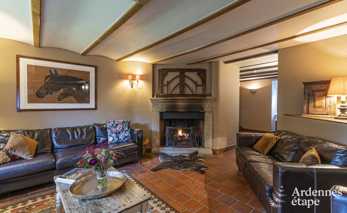 Gite de charme � Leglise pour 26 personnes en Ardenne