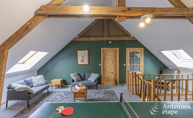 Gite de charme � Leglise pour 26 personnes en Ardenne