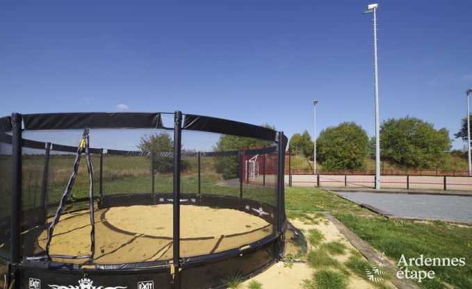 Maison de vacances � L�glise, Ardenne, 32 personnes, grand jardin priv�, �quipements sportifs, spa, salle de jeux, confort optimal