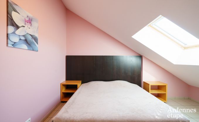 Maison de vacances � L�glise, Ardenne, 32 personnes, grand jardin priv�, �quipements sportifs, spa, salle de jeux, confort optimal